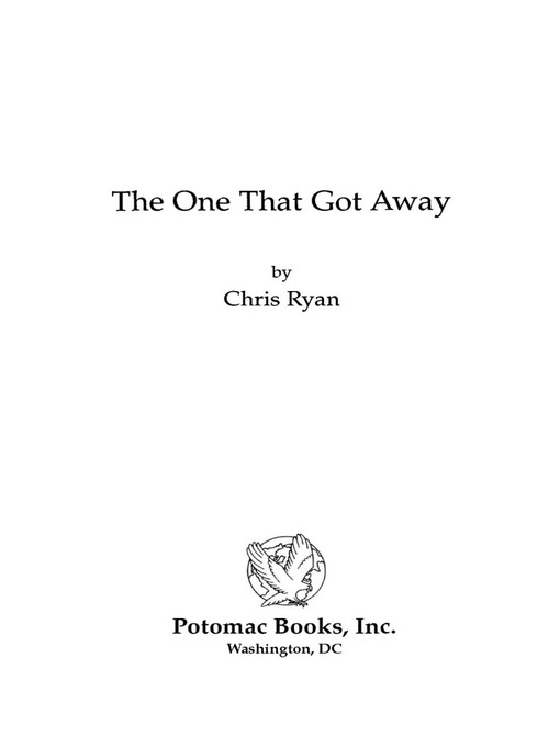 Title details for The One that Got Away by Chris Ryan - Available